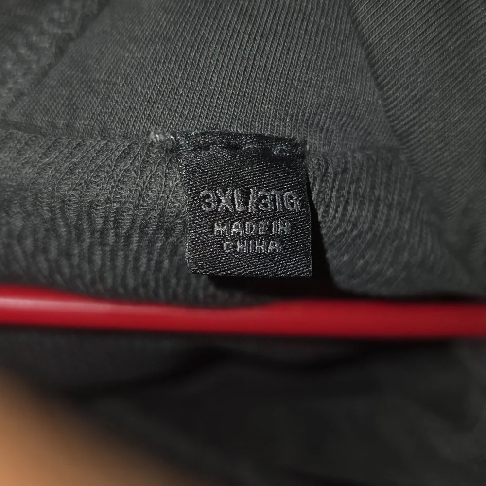 True Religion X Westbrook Layered Washed Black Gray Hoodie
